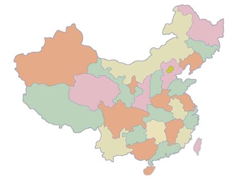中国各省地图形状_word文档在线阅读与下载_文档网