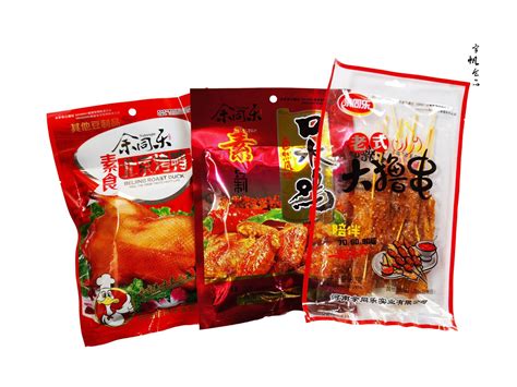余同乐辣条素食北京烤鸭大撸串素口水鸡一件100袋 超市批发可混批-阿里巴巴