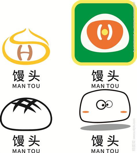 多种馒头logo设计图__LOGO设计_广告设计_设计图库_昵图网nipic.com
