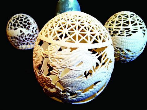 冰城蛋雕师高立峰：蛋壳上雕刻时光留住易碎的美好