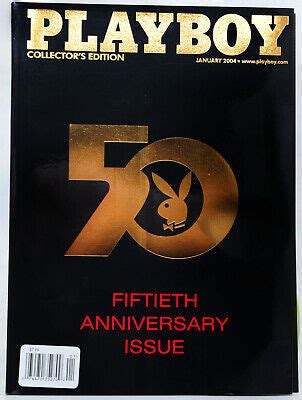 Playboy Magazine 50th Anniversary Edition, January 2004 BRAND NEW ...