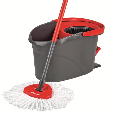 Vileda Easy Wring And Clean Turbo Mop With 2 Refills | Bunnings Warehouse