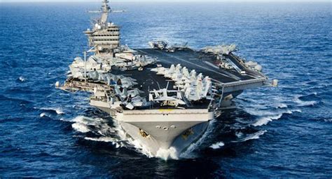 美国航母本周将访问越南岘港，以显示两国防务关系继续加强_手机新浪网