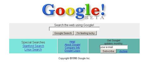 Google是如何成长的?Google首页八年回顾展
