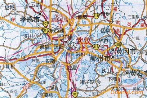 湖北省交通地图电子版下载-湖北省交通地图高清版大图下载绿色版-当易网