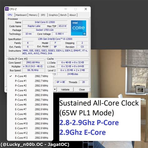 Intel Core i5-13500 có xung đến 4.8 GHz, hiệu năng ngang ngửa 12600K/12700K