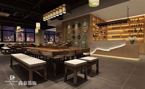 成都新中式陶艺店铺面装修设计|空间|室内设计|大简空间设计 - 原创作品 - 站酷 (ZCOOL)
