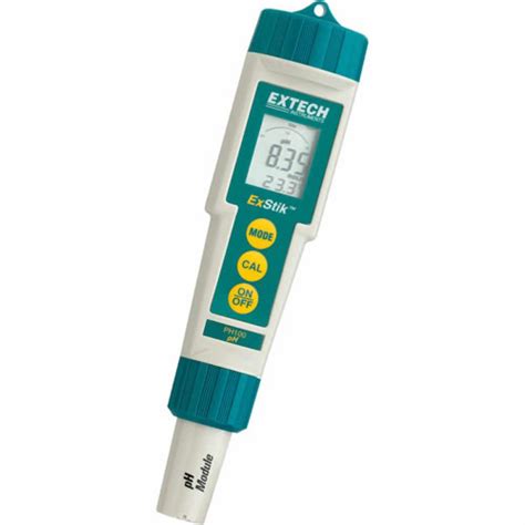 Oakton pH 100 Portable pH meter with pH and Temperature Probes from ...