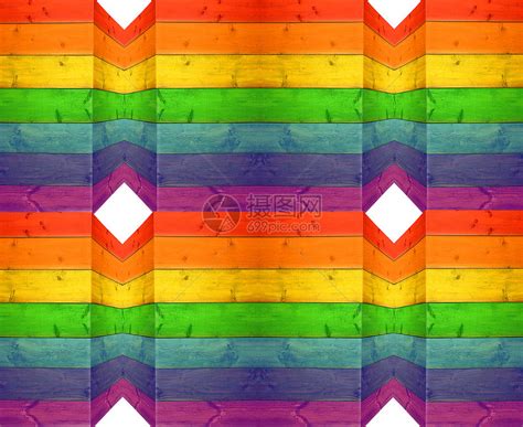 未来派房间多彩姿的装饰板彩虹多姿的装饰色木板制的高清图片下载-正版图片307745180-摄图网