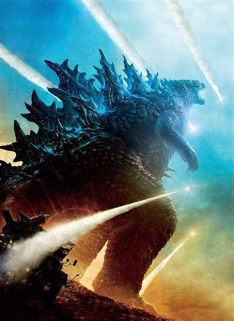 《哥斯拉2：怪兽之王》曝最新“王者怒吼”版海报：哥斯拉霸气踏浪而出-新闻资讯-高贝娱乐
