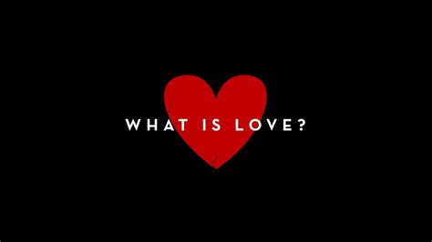 Loudspeaker | What Is Love?
