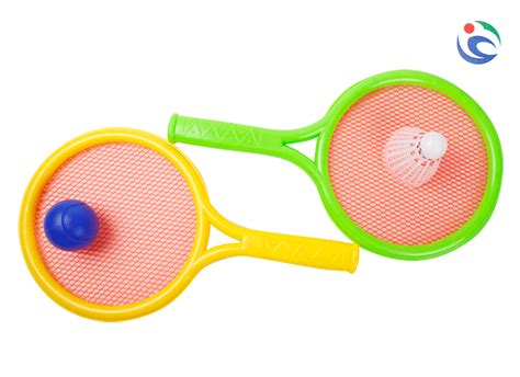 热销儿童塑料网球拍套装 亲子运动羽毛球拍 宝宝球类玩具批发 ...