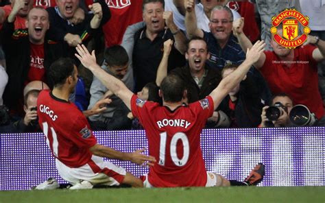 英超：2009-10赛季 Manchester United 曼联赛事壁纸_我爱桌面网提供