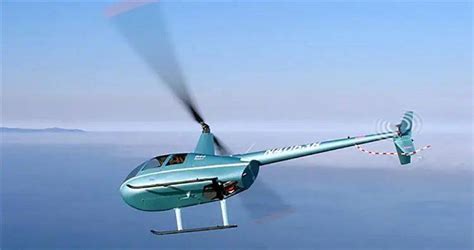 鲁滨逊R44直升机高清图片下载-正版图片507299592-摄图网