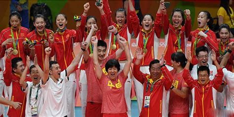 再夺奥运冠军 回顾中国女排30年辉煌历史（图集）