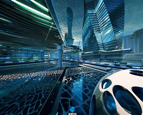 城市虚拟现实游戏版本。虚幻引擎制作|空间|建筑设计|蓝景科技VR - 原创作品 - 站酷 (ZCOOL)
