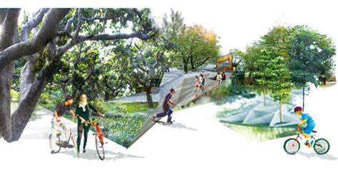 香蜜湖东亚国际风情街景观改造-东大景观-街区案例-筑龙园林景观论坛