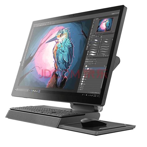 联想(Lenovo)Yoga A940英特尔酷睿i7 创意设计一体机台式电脑27英寸(i7-9700 16G 2T+1TB SSD 4G独显 )灰-中国中铁网上商城
