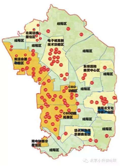 2015年北京教育地图：海淀区学区划分_小升初－海淀_北京奥数网