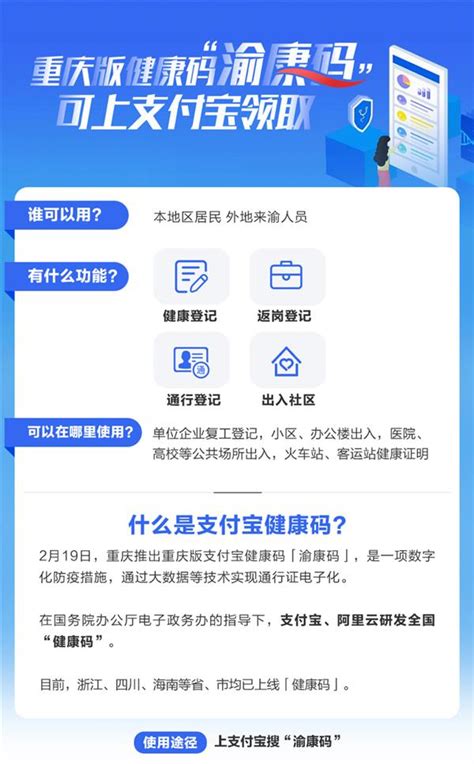 重庆版健康码“渝康码”申请流程及使用指南_95商服网