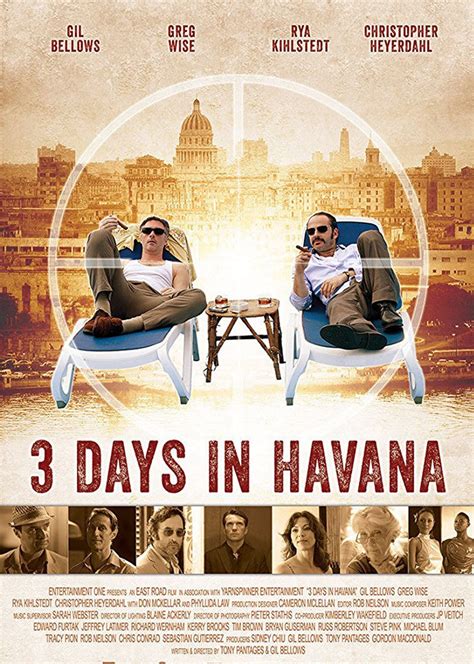 哈瓦那三日危情(Three Days in Havana)-电影-腾讯视频