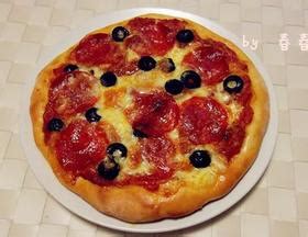 【简单的披萨皮的做法步骤图，怎么做好吃】特妈厨房_下厨房