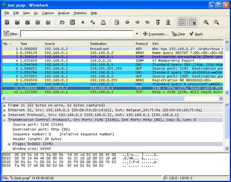 Wireshark network protocol analyzer - Vabavara