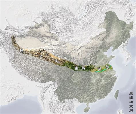 秦岭—淮河一线的地理意义。