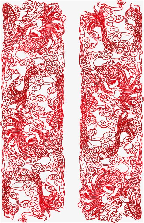 团龙纹样设计图__传统文化_文化艺术_设计图库_昵图网nipic.com