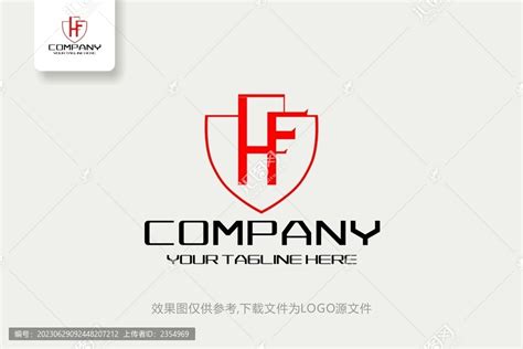 HF电子科技数码商务logo,娱乐传播,LOGO/吉祥物设计,设计模板,汇图网www.huitu.com