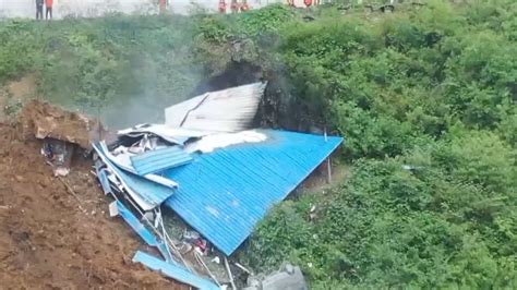 四川乐山金口河发生高位山体垮塌 19人遇难_腾讯视频