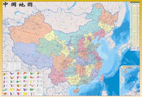 全国政区图带省区名称 - 中国地图政区 - 地理教师网