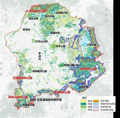 深圳市光明区自然资源格局优化和空间管控研究 - 国土人