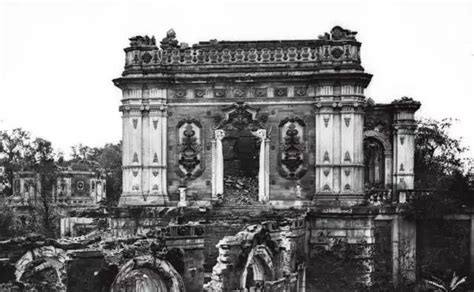 英国流出“圆明园”被毁前照片，却被毁于战争，令人惋惜。_照片-历史随心看