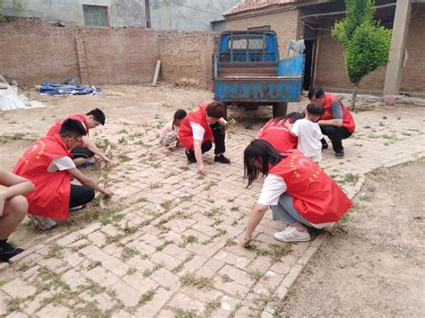 甘肃省气象局|定西：志愿服务队开展清扫活动