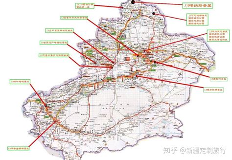 新疆地图矢量PPT模板_PPT设计教程网