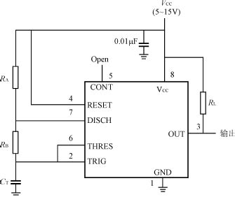 由555定时器构成的多谐振荡器及参数如图7．4．8所示，电压控制端通过电容接一个频率比电路振荡频率 - 上学吧找答案