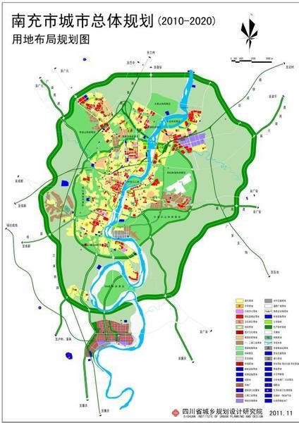 南充2025年城市规划图,南充二绕动态,南充第八次城市规划_大山谷图库