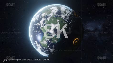 人类星球,系外行星【8K】_科幻场景模型下载-摩尔网CGMOL