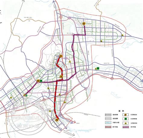 市域城镇空间结构规划图