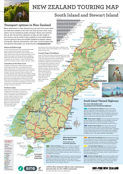 新西兰官方地图PDF版 含GPS - 入境必读！ - 新西兰中国旅行社 China Travel Service | 新西兰最大华人旅行社 ...