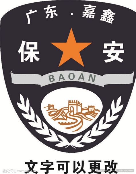上海保安公司标志logo设计,品牌vi设计