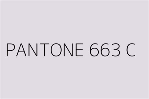 Pantone 663 C vs PANTONE 663 U side by side comparison