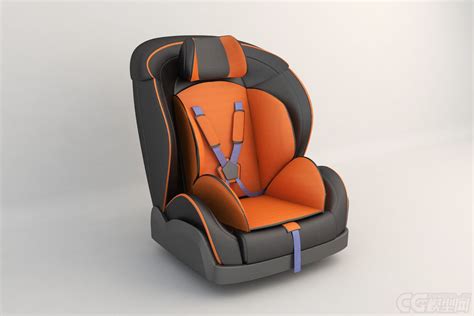 儿童座椅 儿童安全椅 车载儿童座椅-CG模型网（cgmodel)-让设计更有 ...