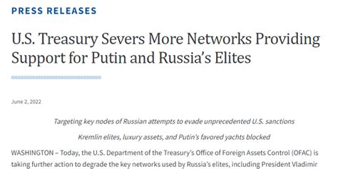 美国宣布对俄罗斯实施新一轮制裁 主要针对俄政府官员和富商_手机新浪网