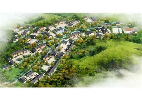 现代新农村改造项目建筑与景观规划方案SU精致设计模型[原创]