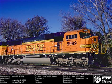 The BNSF Photo Archive - SD70MAC #9999