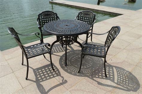 铸铝餐桌椅/户外休闲桌椅/花园家具（ALT-7289）【价格，厂家 ...