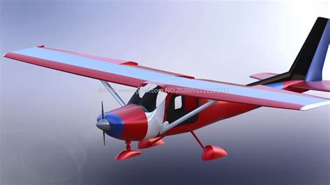 小型水上飞机,私人飞机Solidworks设计模型,飞机,运输模型,3d模型下载,3D模型网,maya模型免费下载,摩尔网