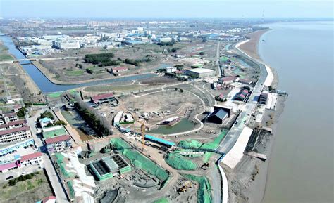 青龙港生态绿地项目有序推进